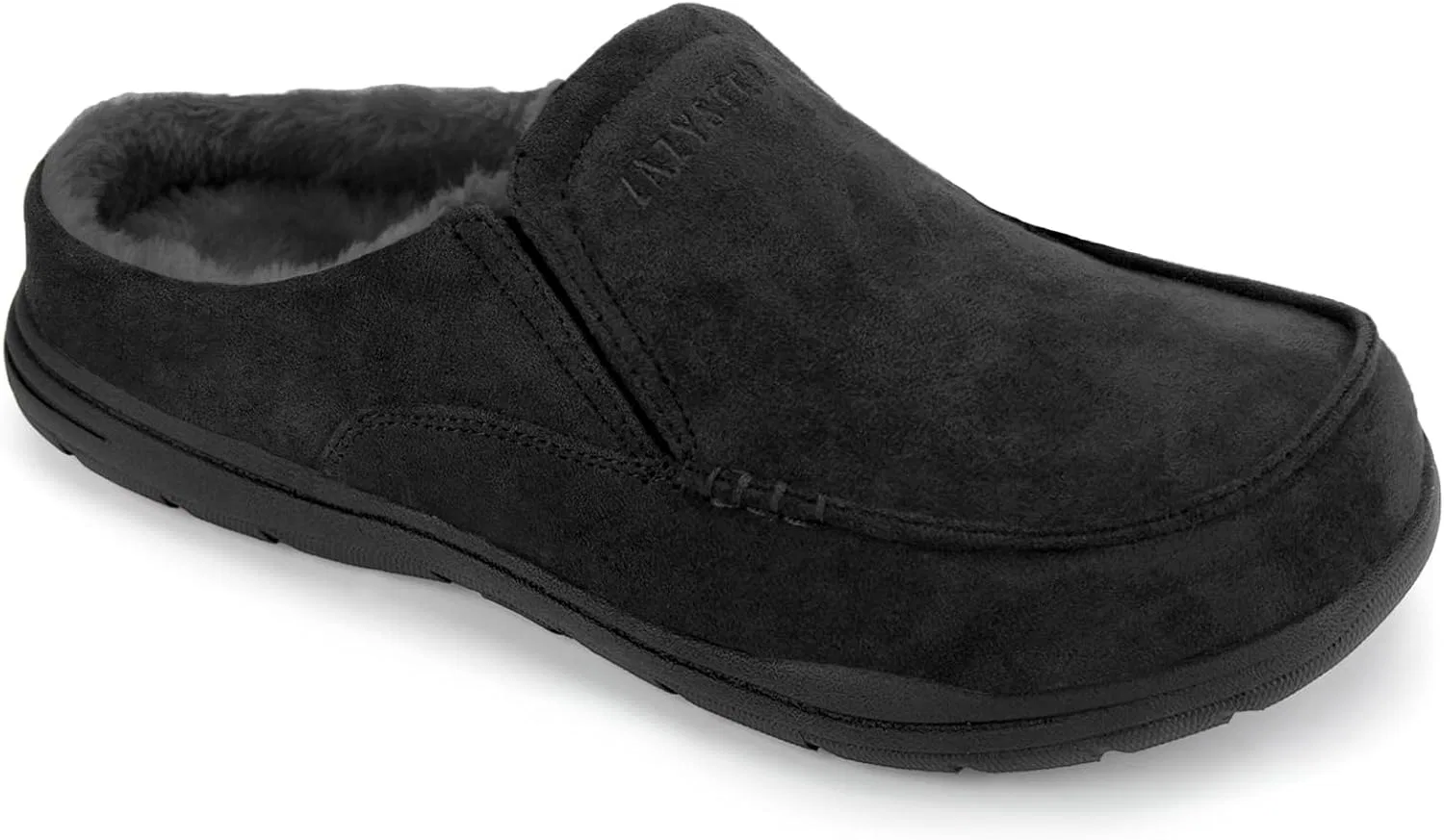 Тапочки мужские мокасины на мягкой подошве LazyStep, Black — фото 4
