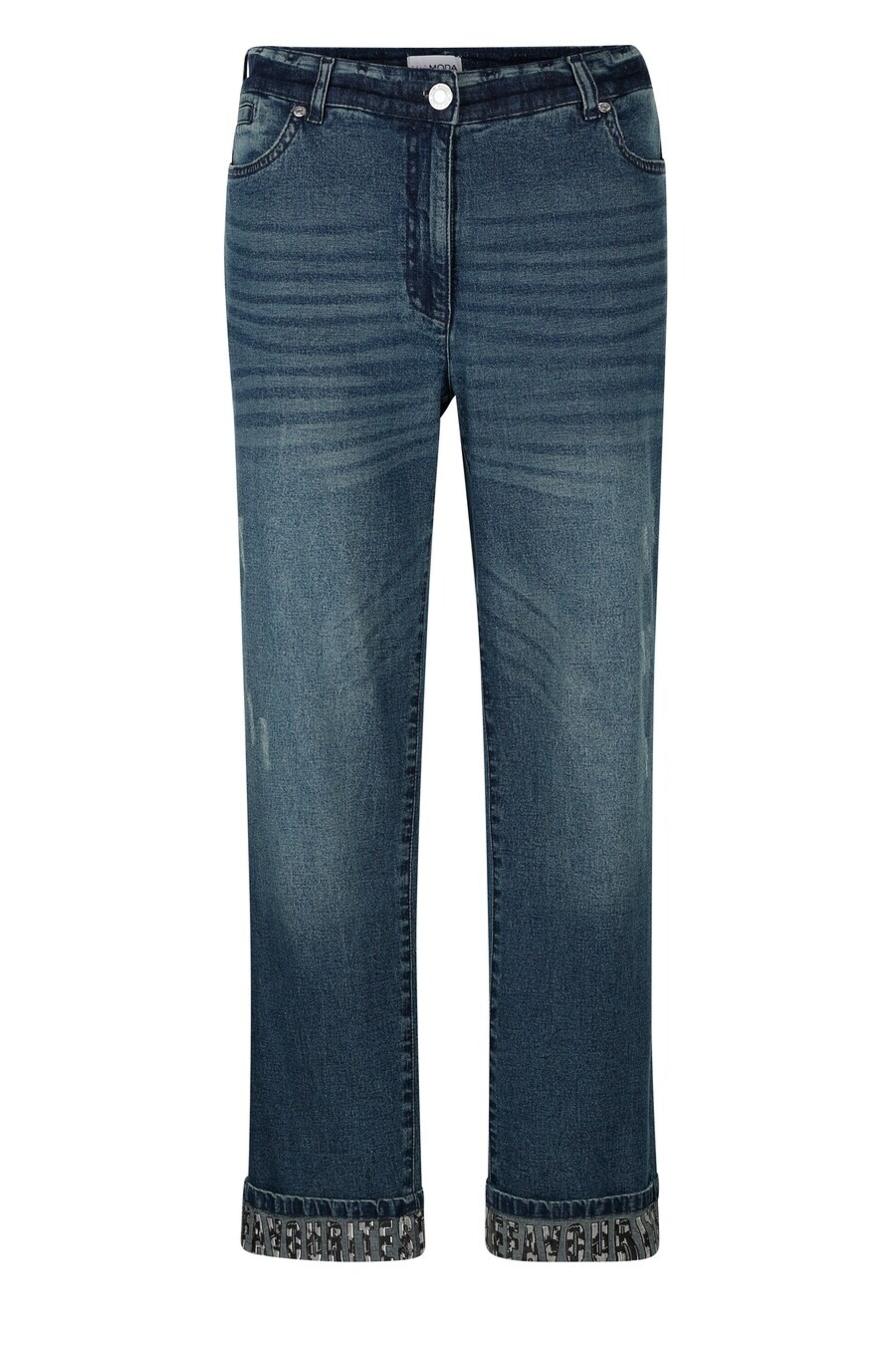 

Джинсы MIAMODA Regular Jeans, синий деним
