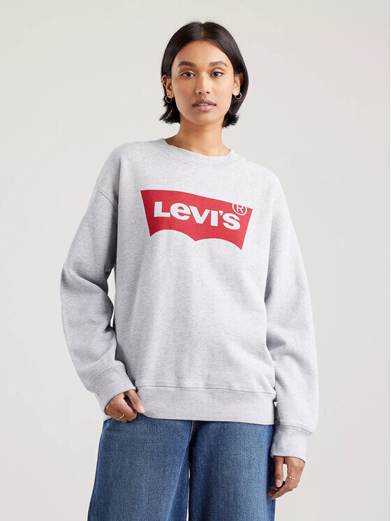 

Толстовка свободного кроя Levi's, серый