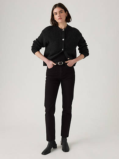 

Женские джинсы Wedgie Slim Fit Levi's, цвет She's In The Zone - Black