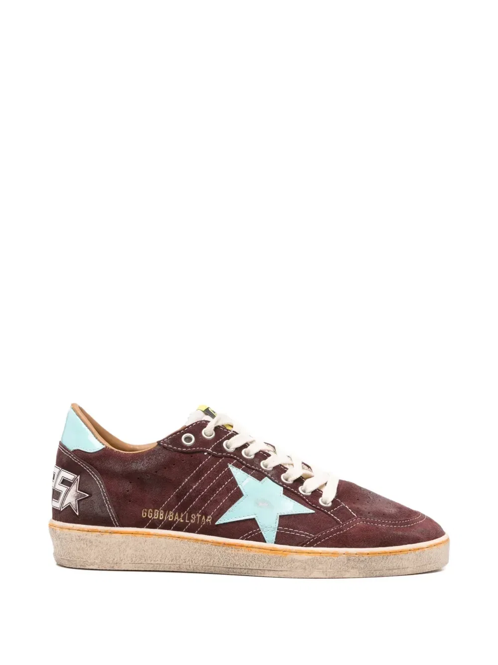 Кеды Ball Star GOLDEN GOOSE, коричневый