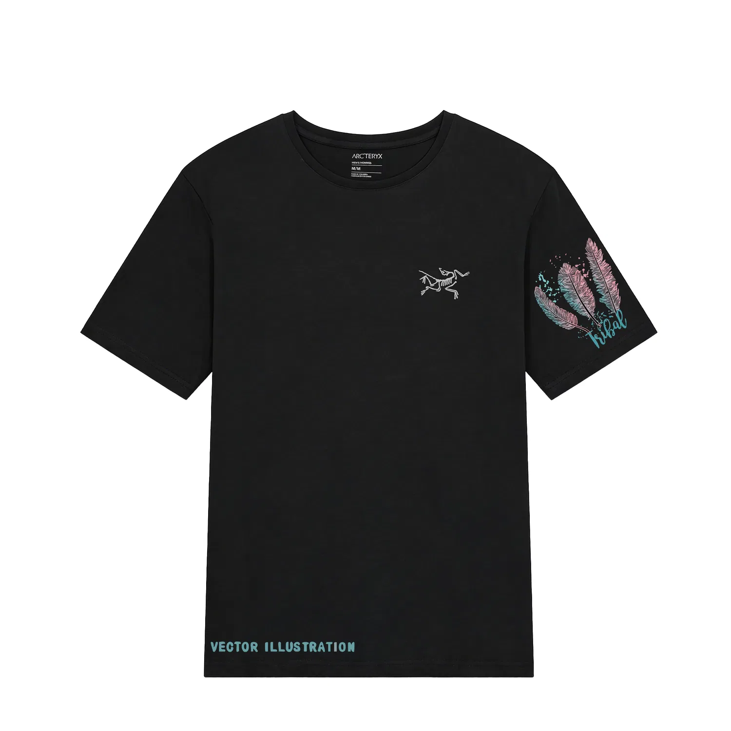 Arcteryx Футболка Unisex Crew Neck Black Arc'teryx