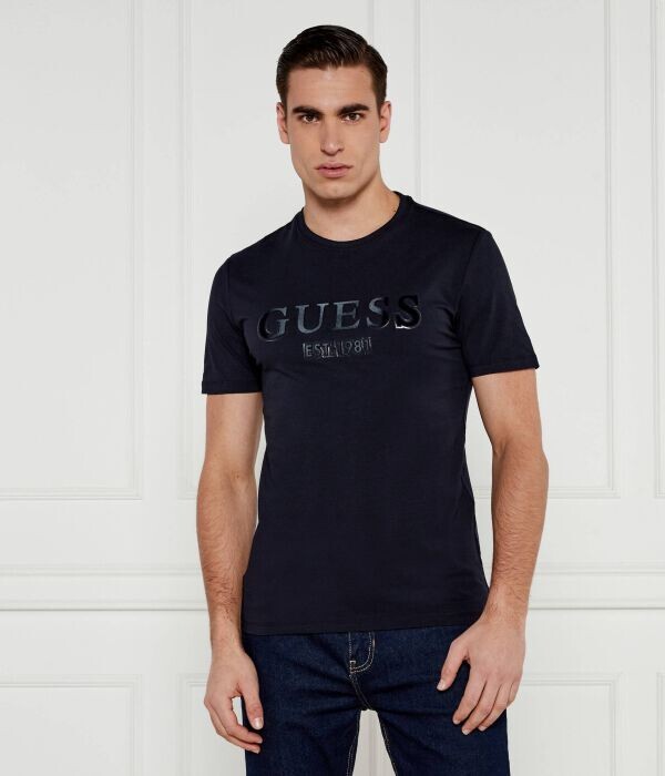 

Футболка мужская Guess Jeans с логотипом, синий