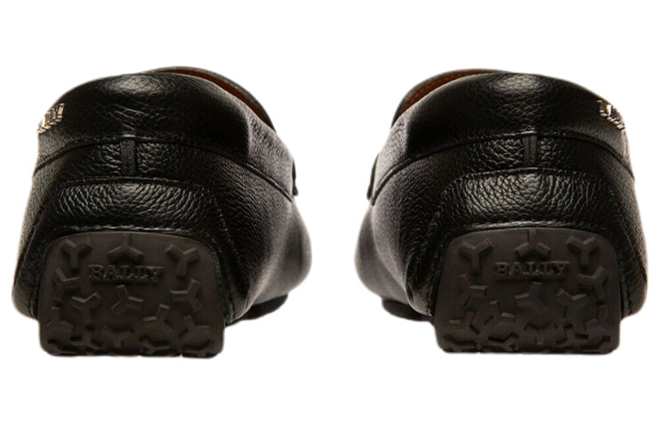 Мужские туфли BALLY Men's Casual Shoes Men Low-Top Black — фото 3
