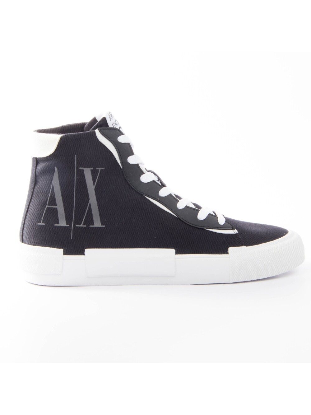 Кроссовки аутентичный топор Armani Exchange, черный — фото 3