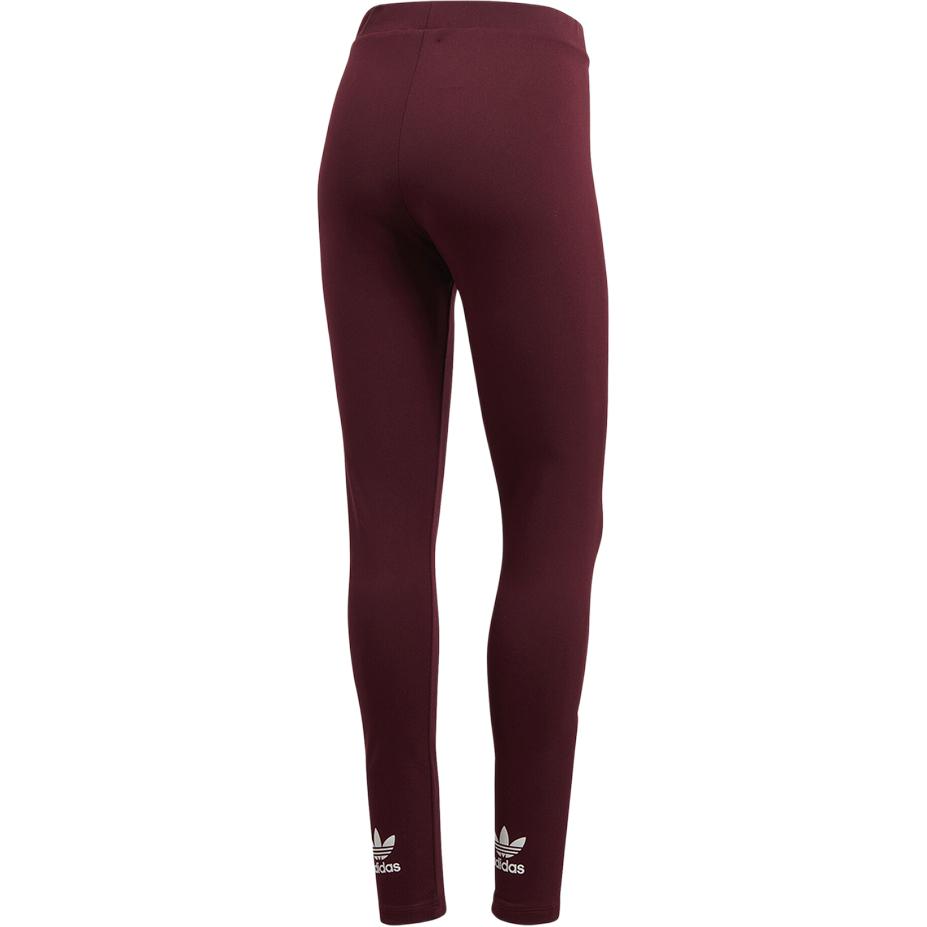 Adidas Originals Спортивные штаны TrefoilTights женские Russet Red — фото 4