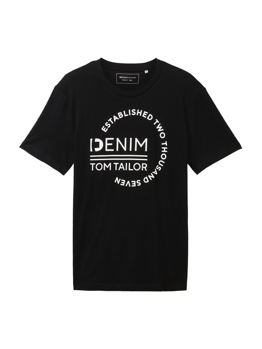 

Футболка TOM TAILOR DENIM, черный