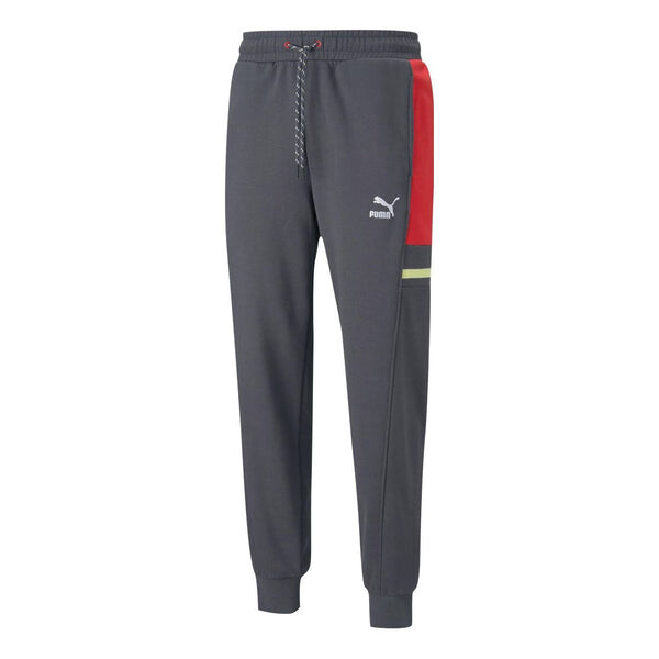 

Брюки logo tape pants 'grey' Puma, серый