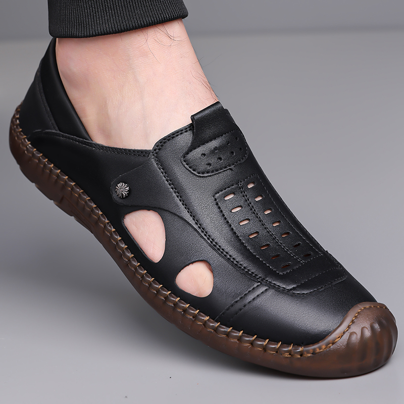 Мужские повседневные туфли Low top EGCHI, белый — фото 4
