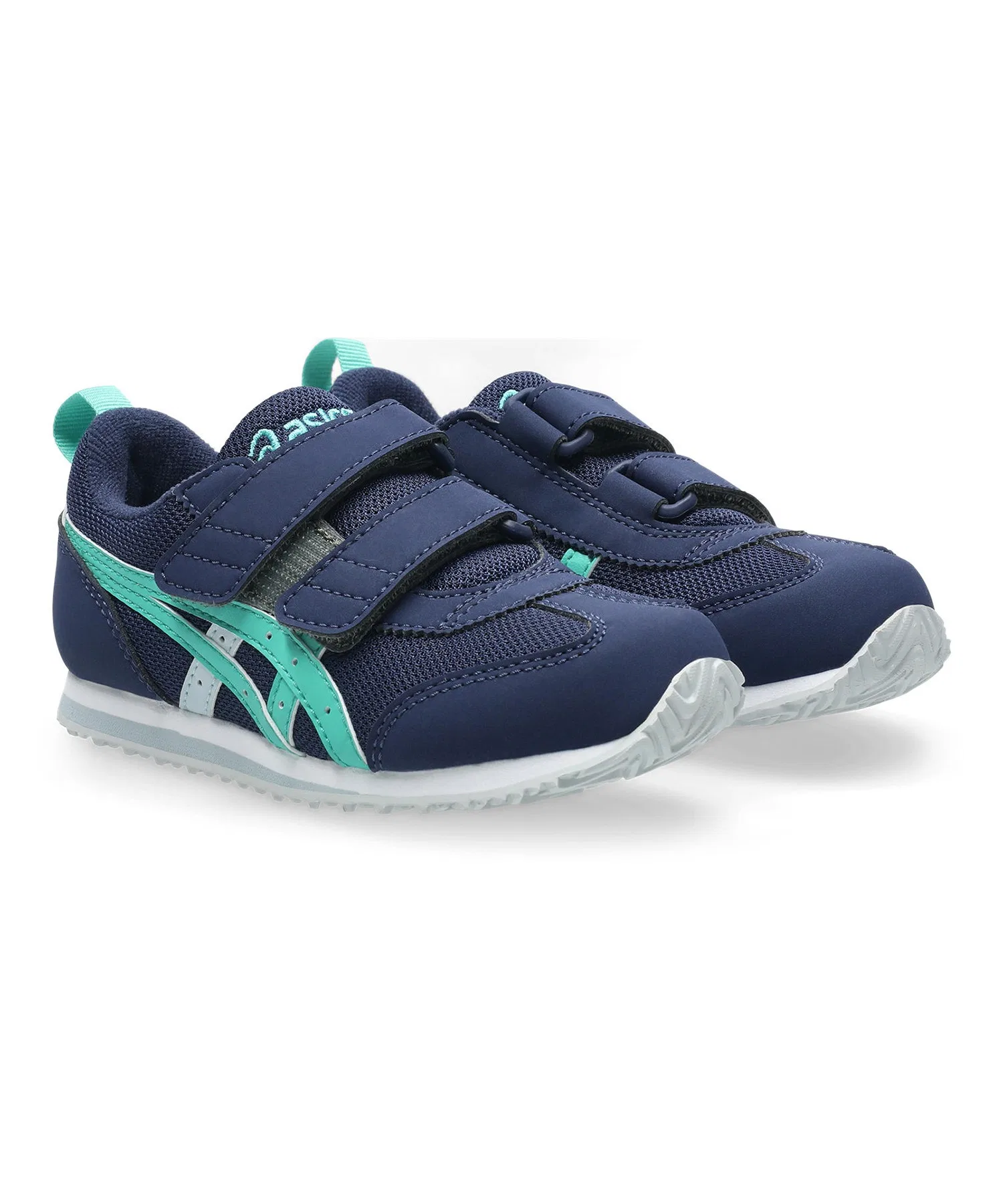 Детские кроссовки SUKUSUKU IDAHO MINI 5 ASICS для мальчиков тёмно-синие