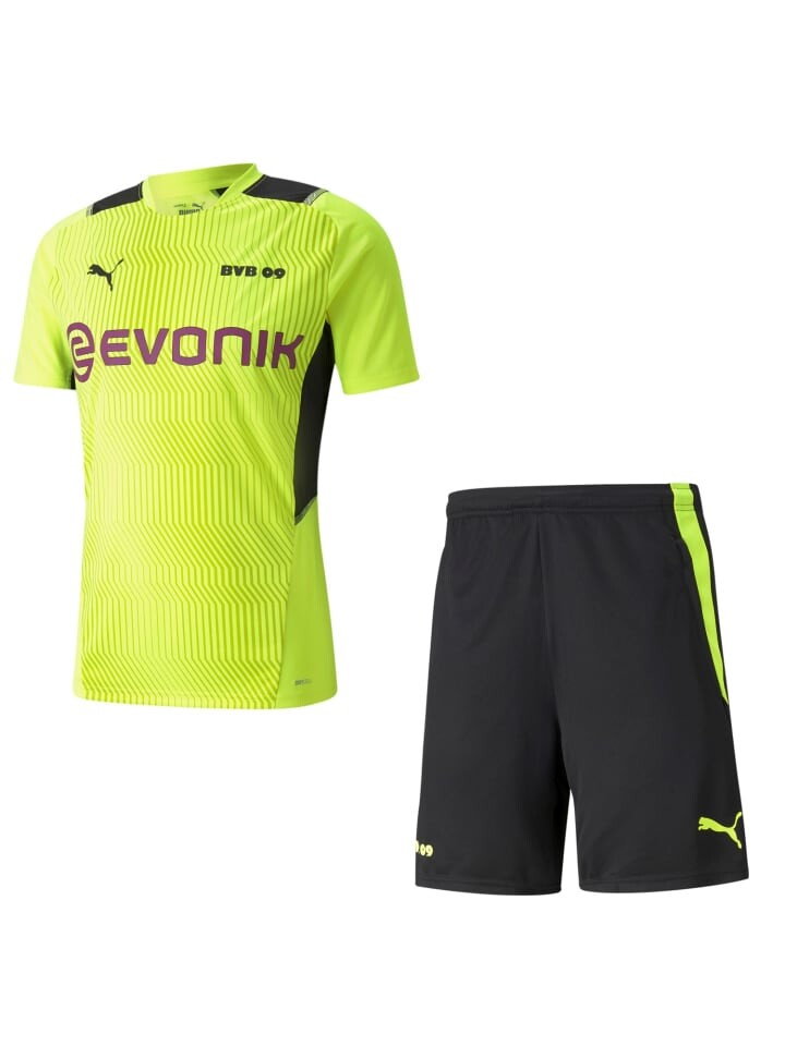 

Брюки для тренировок и бега Puma Trikot + Short Set Outfit BVB Borussia Dortmund, желтый