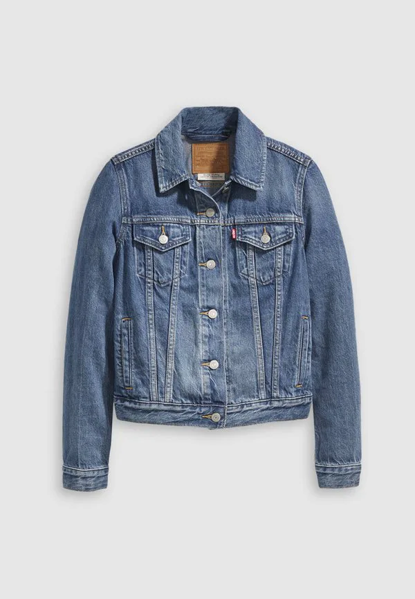 Оригинальная джинсовая куртка дальнобойщика Levi'S, Blue Denim — фото 4
