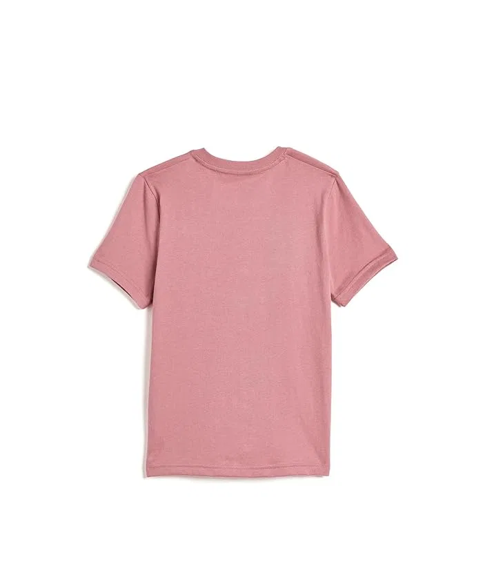 Футболка поло хлопковая Essential Henley Tee abercrombie kids, Dusty Rose — фото 2