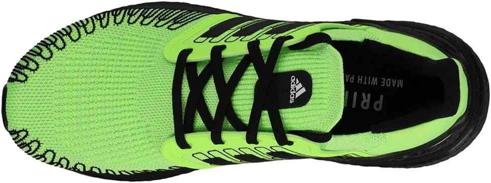 Мужские кроссовки adidas Ultraboost DNA, белый/зеленый — фото 4