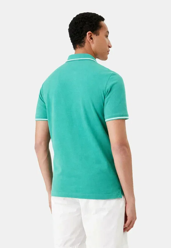 Поло Emporio Armani, бирюзовый — фото 3
