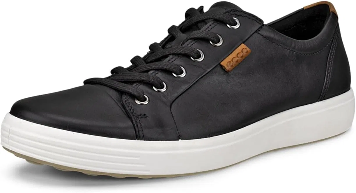 Мужские низкие кроссовки ECCO Soft 7, Black
