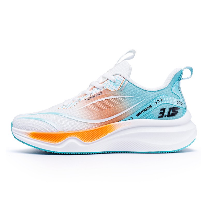 

Амортизирующие и дышащие низкие марафонские беговые кроссовки с карбоновой пластиной unisex WARRIOR, оранжевый