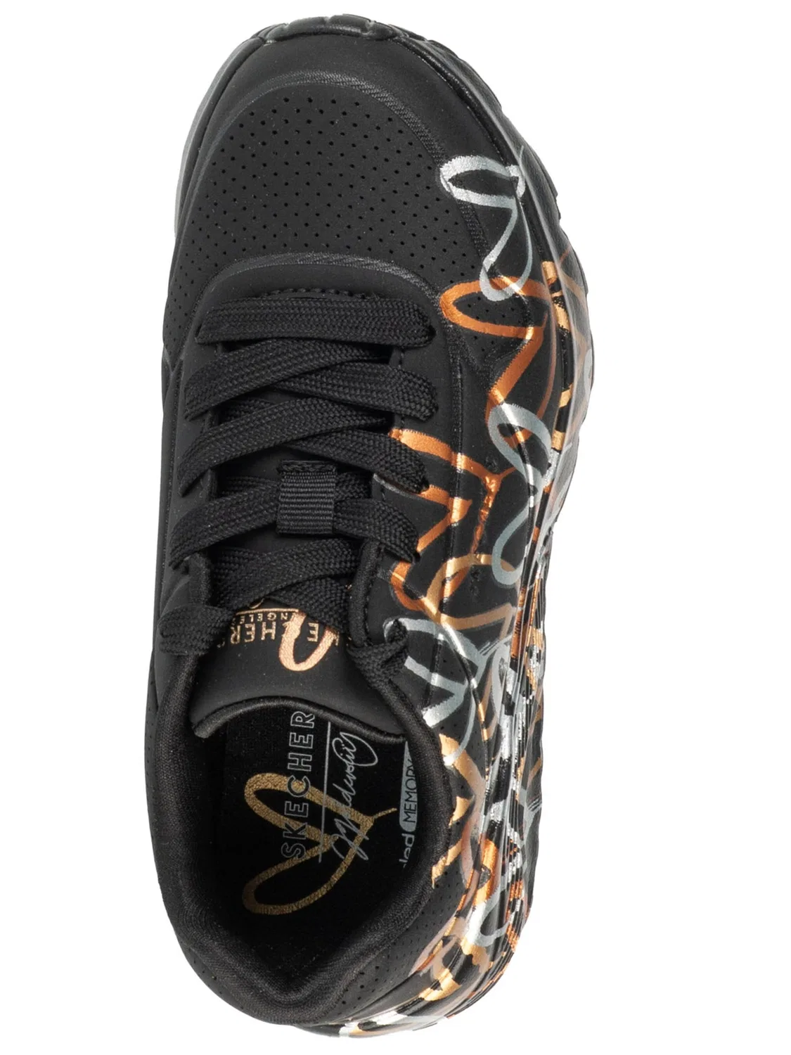 Кроссовки 'JGoldCrown: Uno Lite' Skechers, Black — фото 4
