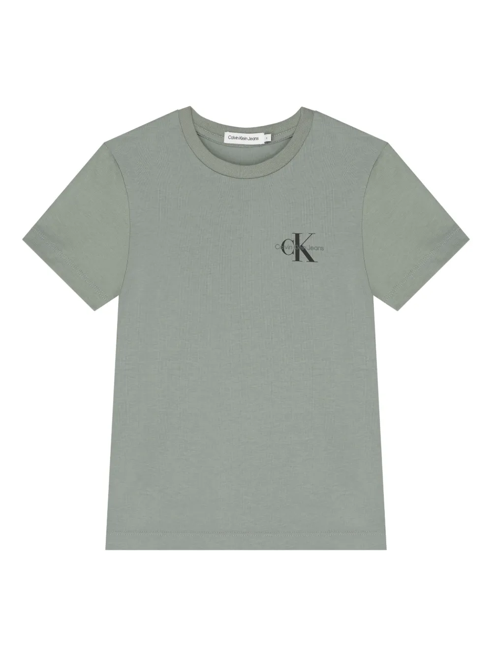 

Футболка с логотипом Calvin Klein Kids, зеленый