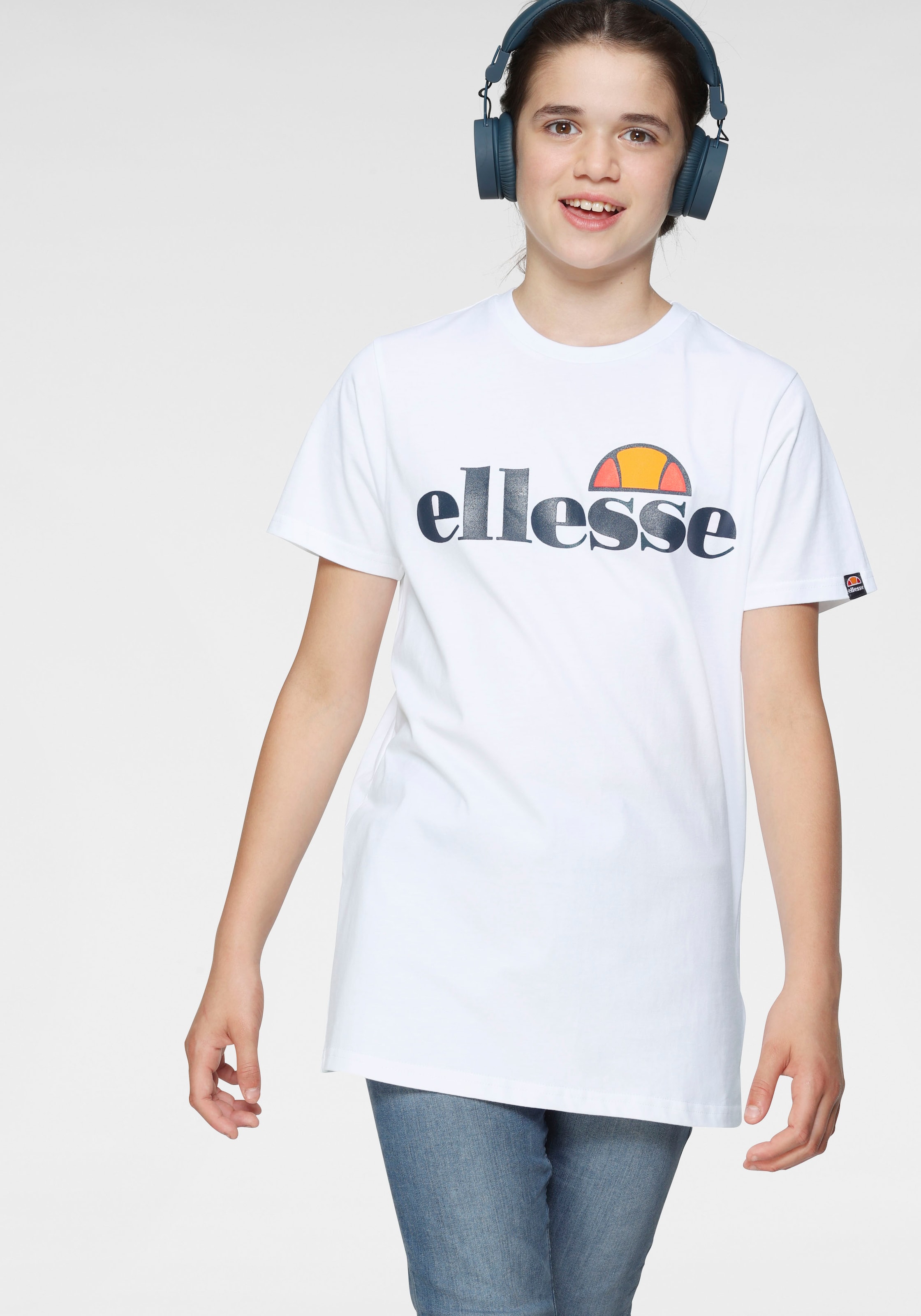 ELLESSE Футболка 'Jena' в белом цвете — фото 3