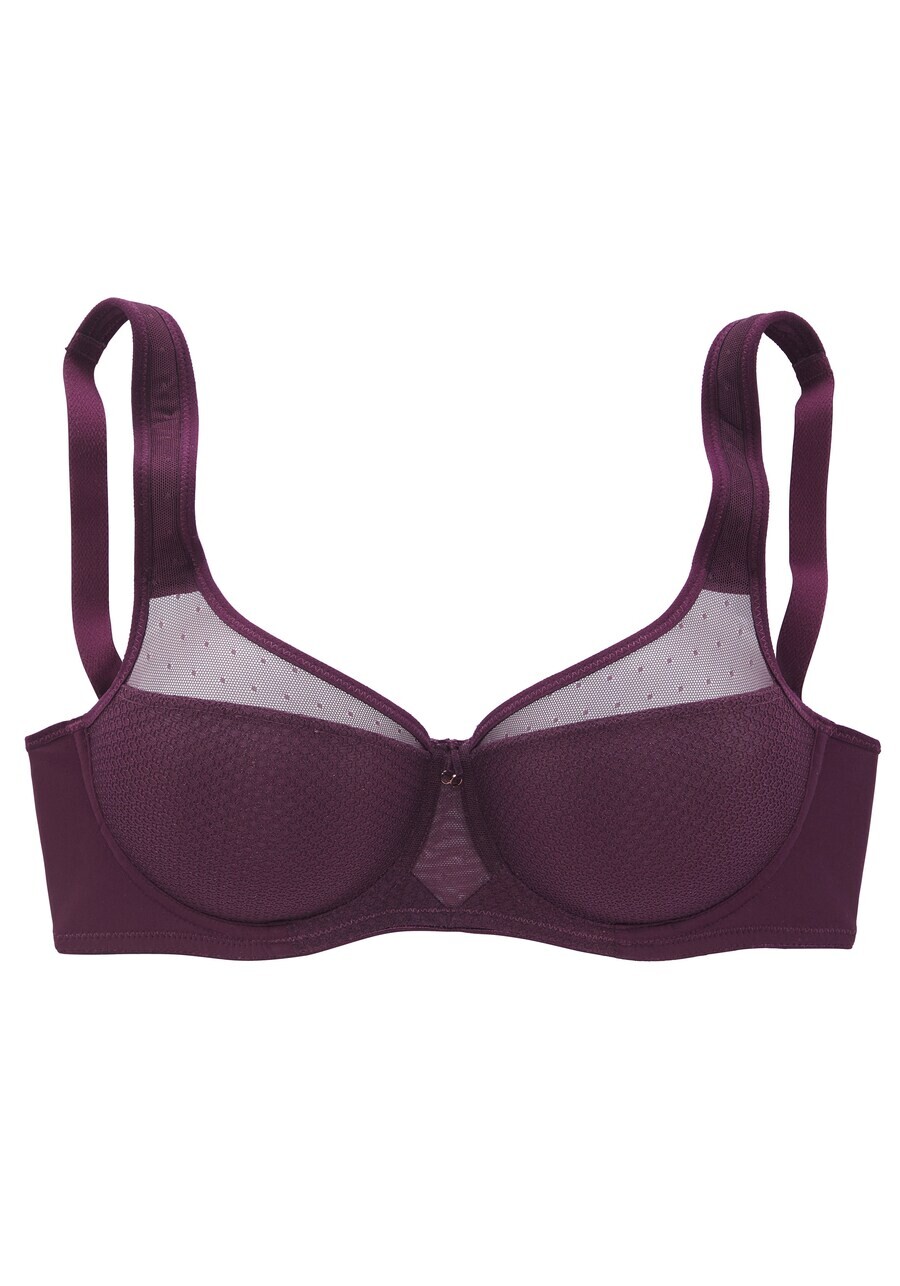 

Бюстгальтер NUANCE Minimiser Bra, цвет Aubergine