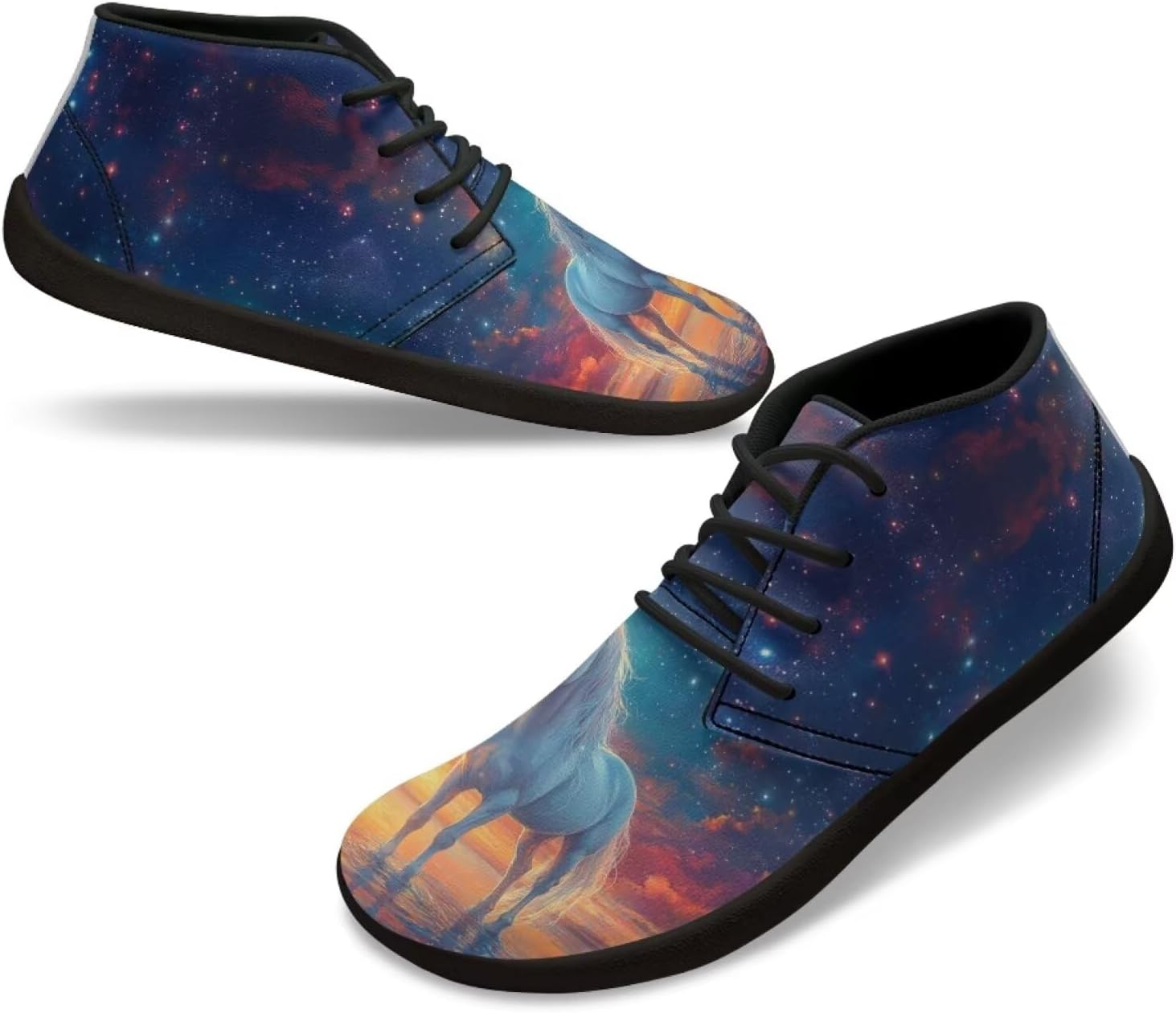 

Мужские кроссовки для ходьбы с рисунком синих акул, нескользящей подошвой и нулевым перепадом, для бега Xixirimido