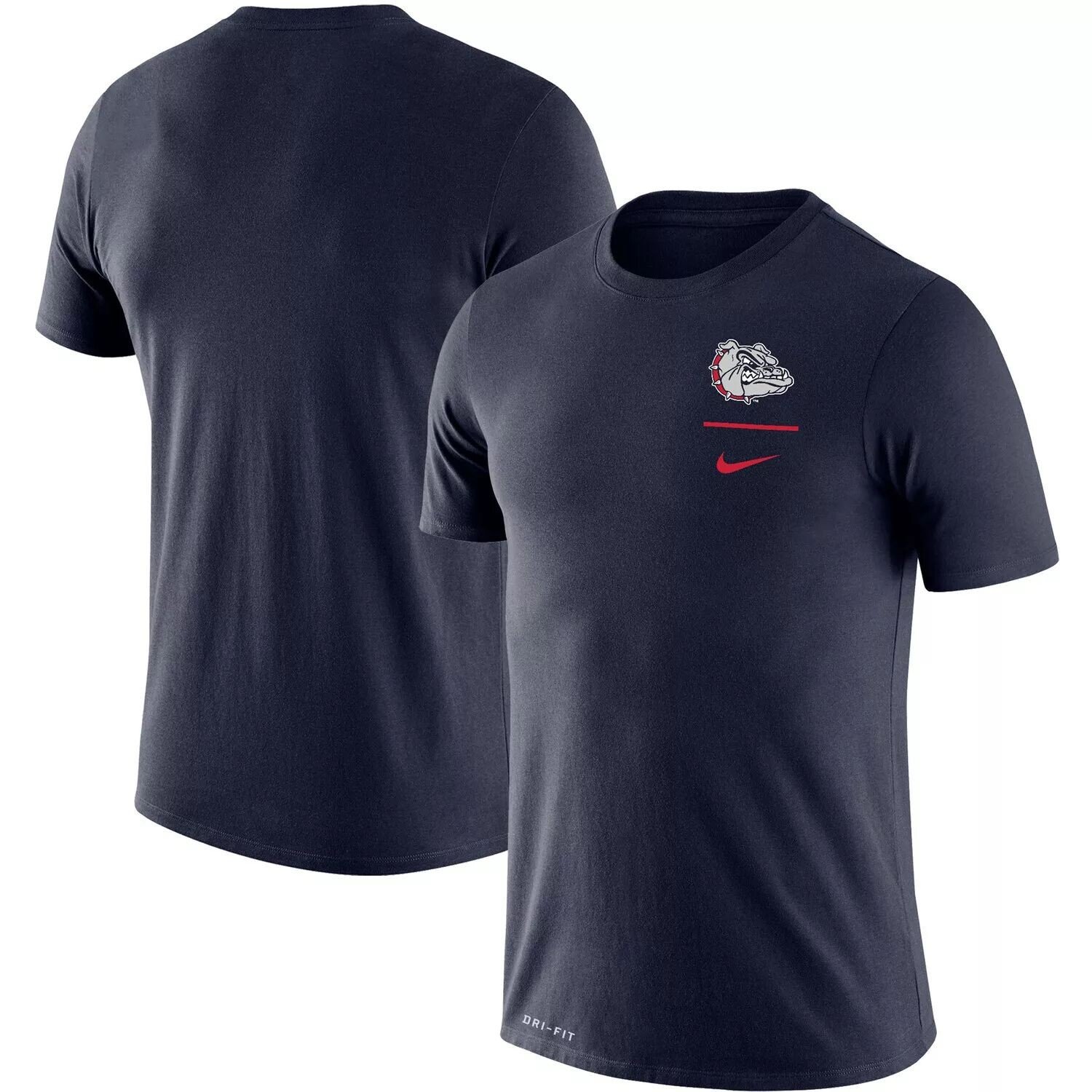 

Мужская темно-синяя футболка с логотипом Gonzaga Bulldogs Stack Legend Performance Nike, Синий, Мужская темно-синяя футболка с логотипом Gonzaga Bulldogs Stack Legend Performance Nike