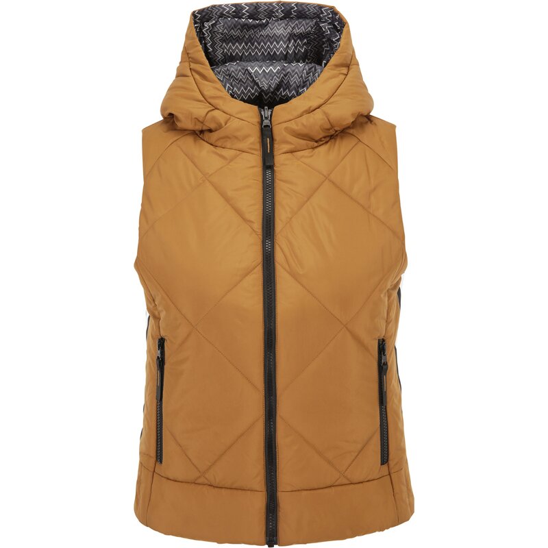 

Vesta с капюшоном двусторонняя Krimson Klover, мультиколор