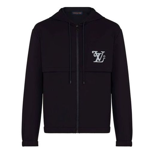 

Куртка LOUIS VUITTON x Nigo Squared LV Zipped Hood Blouson 1A7X7, черный