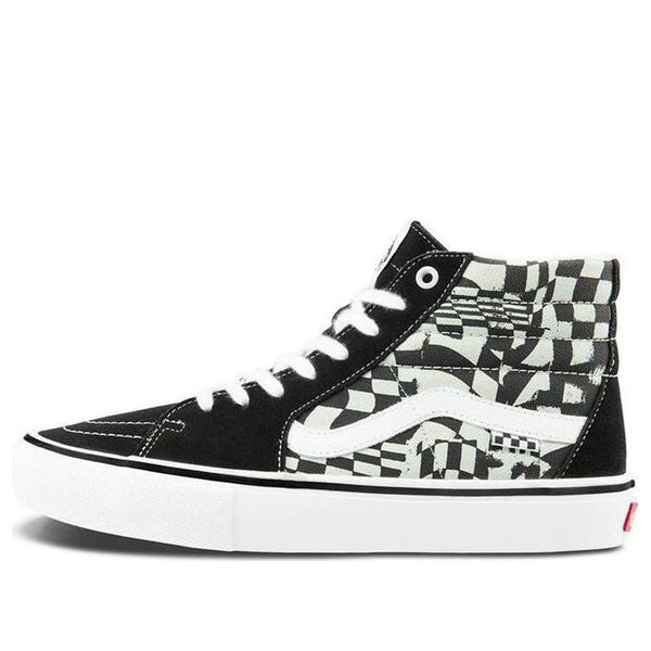 

Кроссовки sk8-hi chessboard black/white Vans, черный