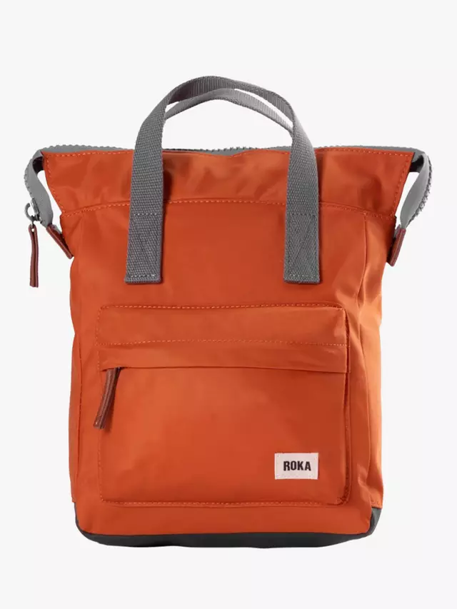 

Рюкзак ROKA London Bantry B Recycled Nylon Small, цвет burnt/orange