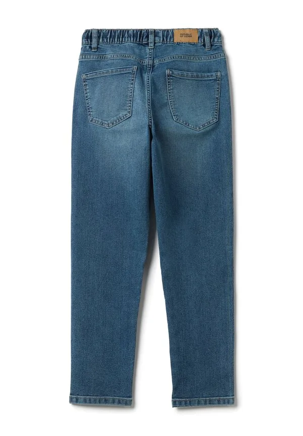 Джинсы прямого кроя с эластичным поясом и классическим силуэтом. Ovs, Denim Blue — фото 2