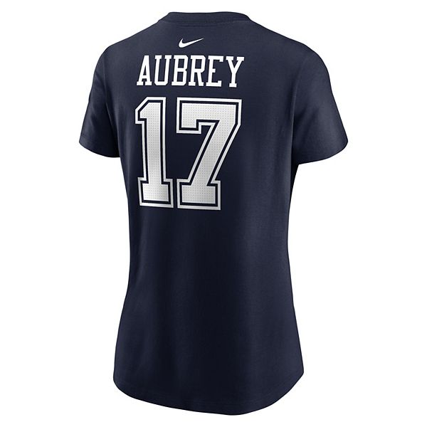 Футболка с именем и номером игрока Dallas Cowboys Brandon Aubrey для женщин, цвет navy Nike — фото 4