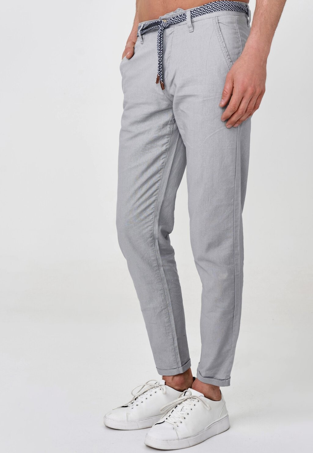 

Чино BRYNE INDICODE JEANS, цвет lt grey