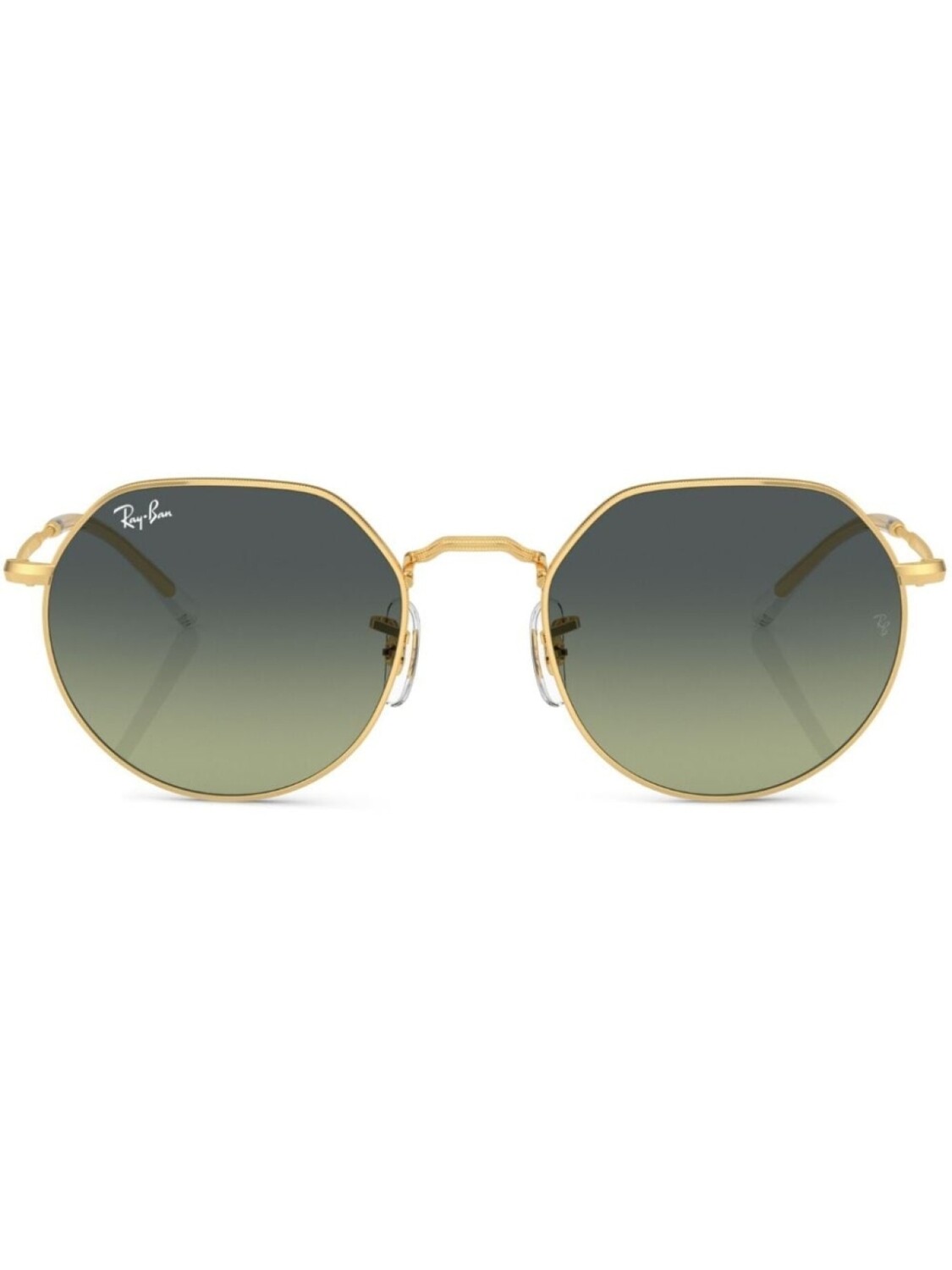 

Солнцезащитные очки Jack в круглой оправе Ray-Ban, золотистый