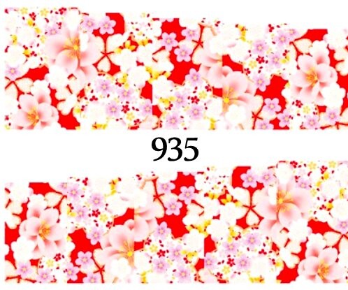 

Водные наклейки для ногтей - №935, Raisin