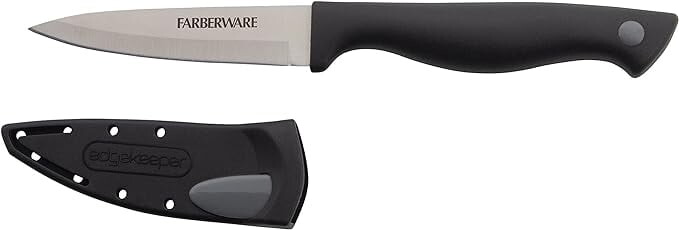 

Нож для очистки овощей Farberware Edgekeeper 3,5 дюйма, черный