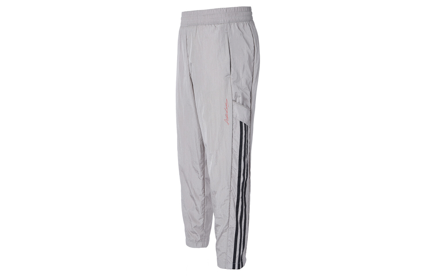 

Трикотажные спортивные штаны женские светло-серые Adidas
