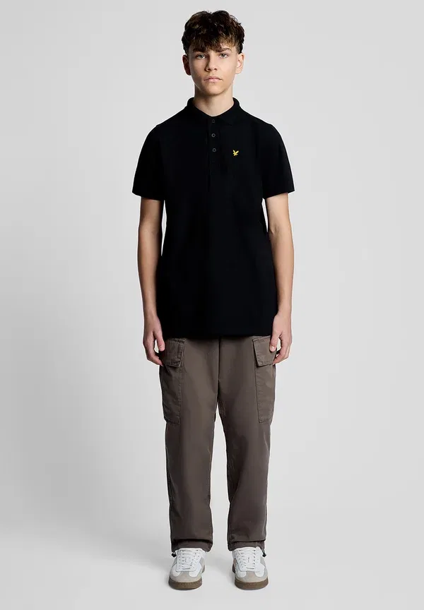 Футболка поло Lyle & Scott Ss Polo Shirts Core Sports Polo, модель Z865, цвет черный