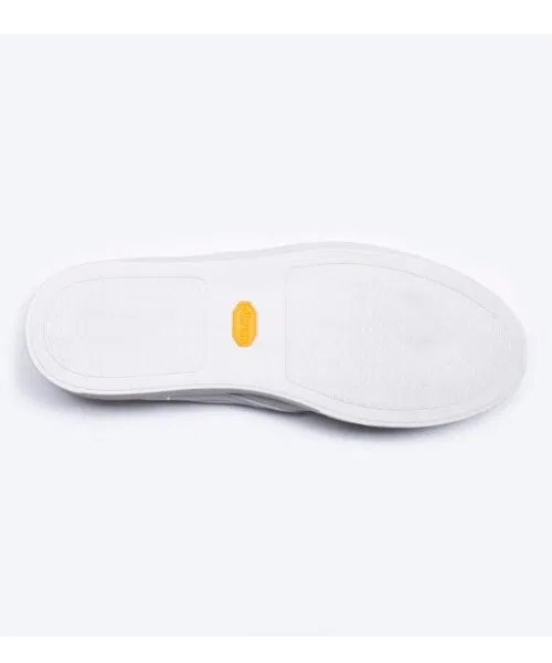 Унисекс слипоны YOAK LILY 2 из натуральной кожи, белые — фото 4