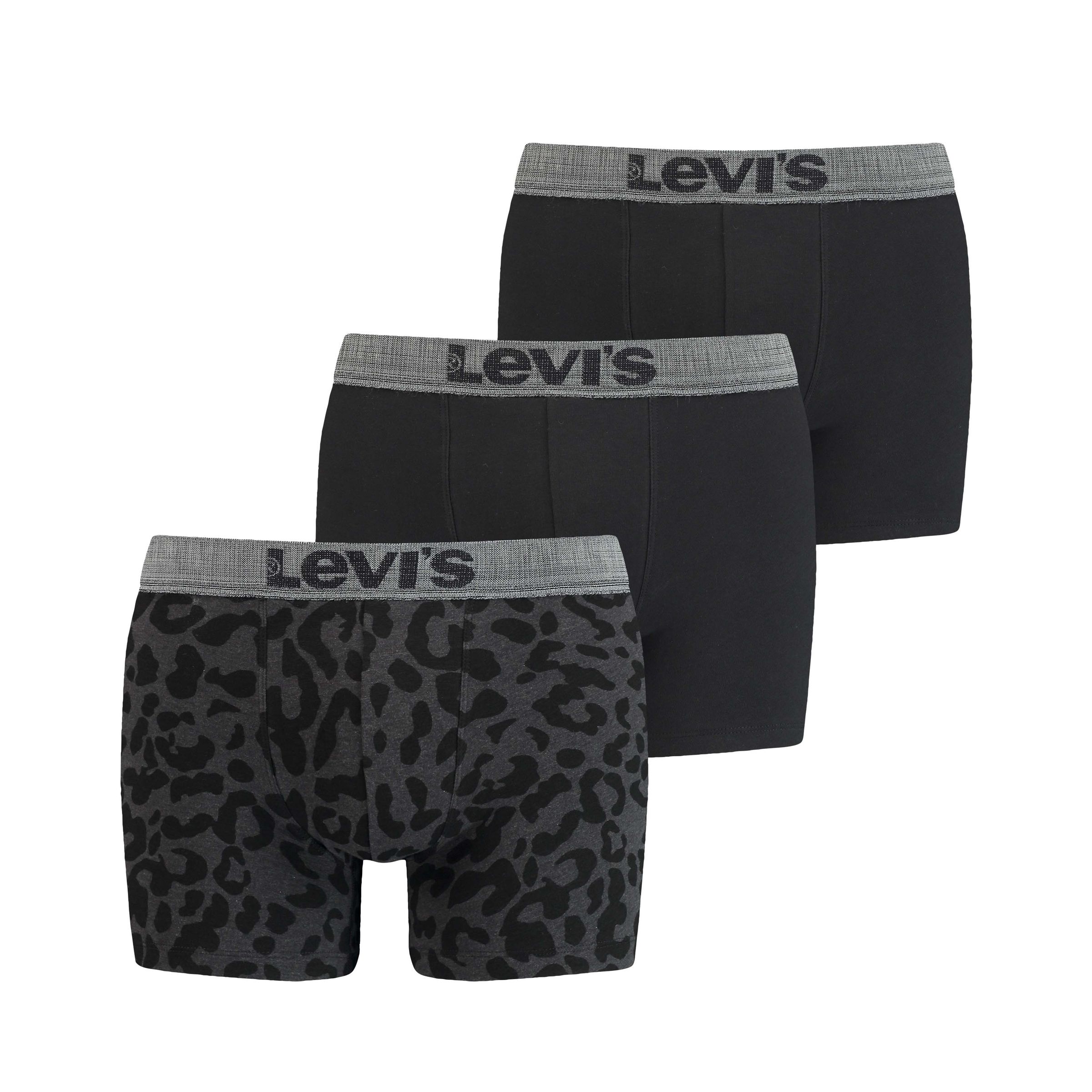 

Боксеры Levi´s BoxershortsLEVIS Men Giftbox Leopard Boxer Brief 3PinBlack, цвет BoxershortsLEVIS Men Giftbox Leopard Boxer Brief 3PinBlack