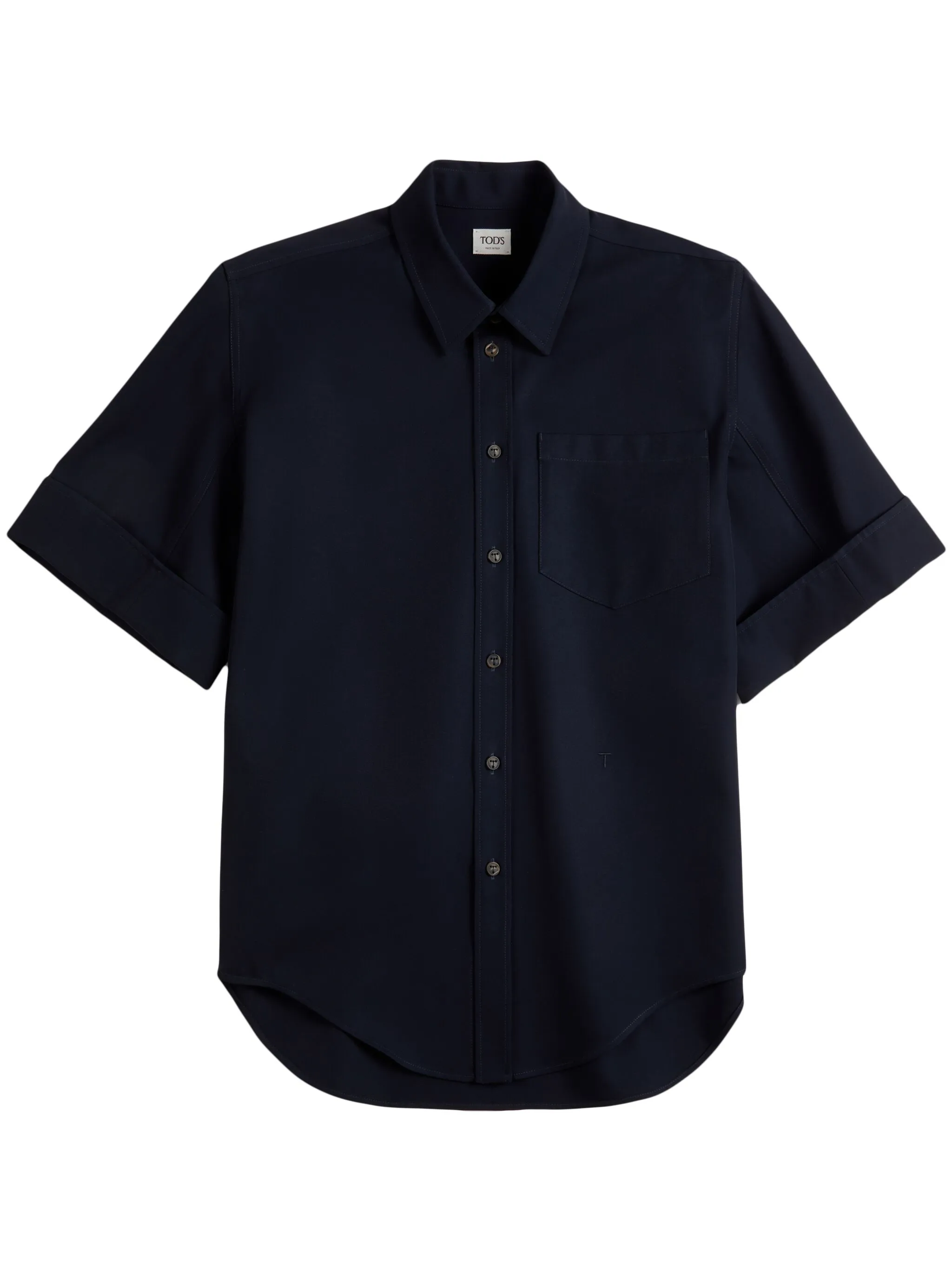 

Рубашка с поясом Tod'S, синий