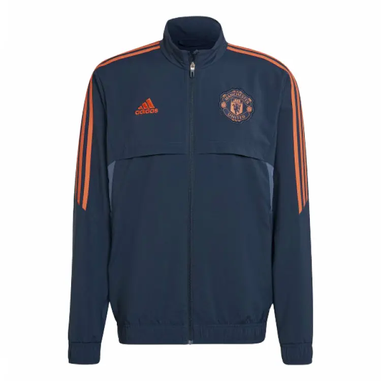 

MANCHESTER UNITED THEATER OF DREAMS куртка мужская темно-синяя Adidas, синий