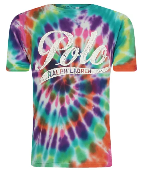 

Футболка Cropped fit Polo Ralph Lauren, мультиколор