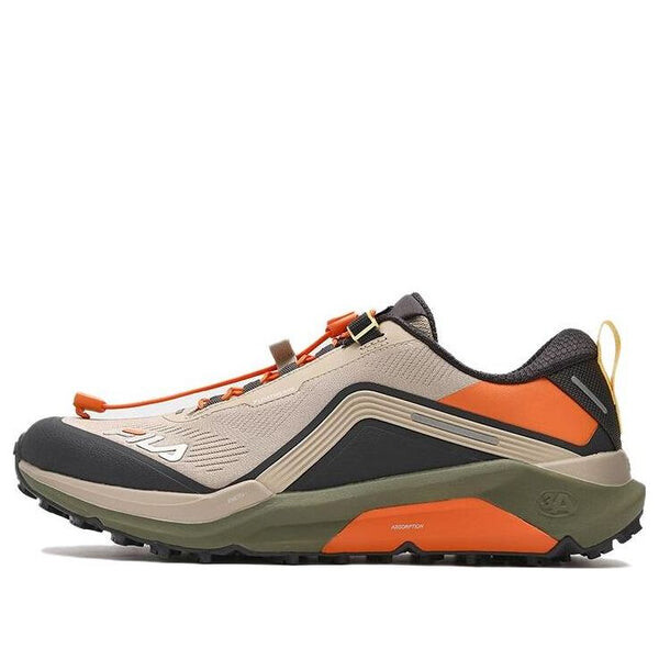 

Кроссовки 3a lynx i+ gold terrain trail running shoes 'beige green orange' Fila, бежевый