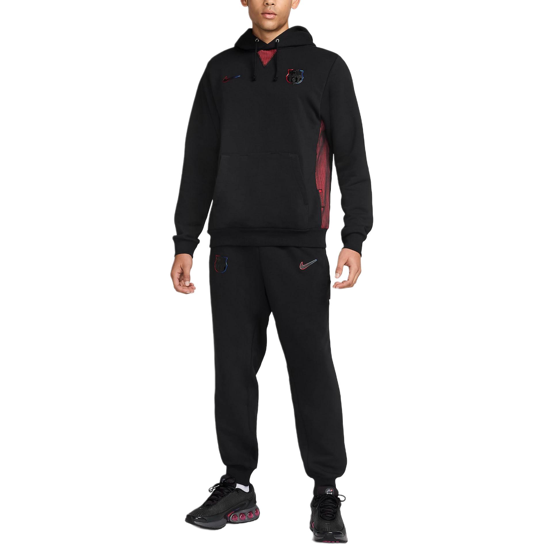 Футболка Nike Dri-Fit Barcelona Standard Issue Away мужская черная/черная — фото 4