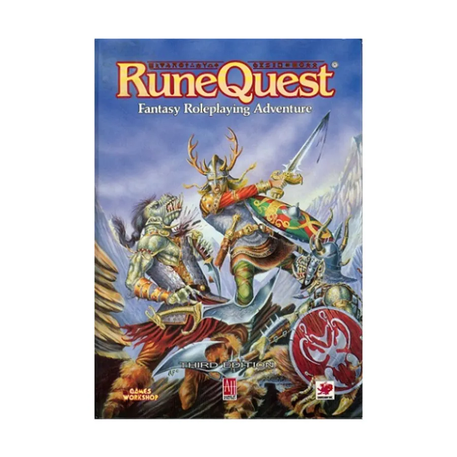 

RuneQuest (3rd Edition), RuneQuest (Avalon Hill), твердый переплет