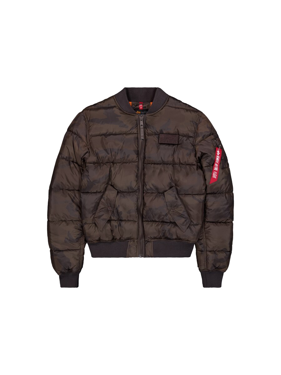 

Всесезонная куртка ALPHA INDUSTRIES Between-Season Jacket Camo, темно-зеленый