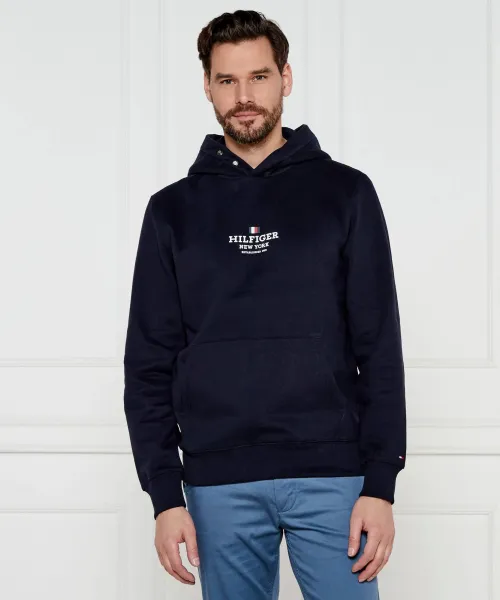 

Толстовка Oversize fit Tommy Hilfiger, синий