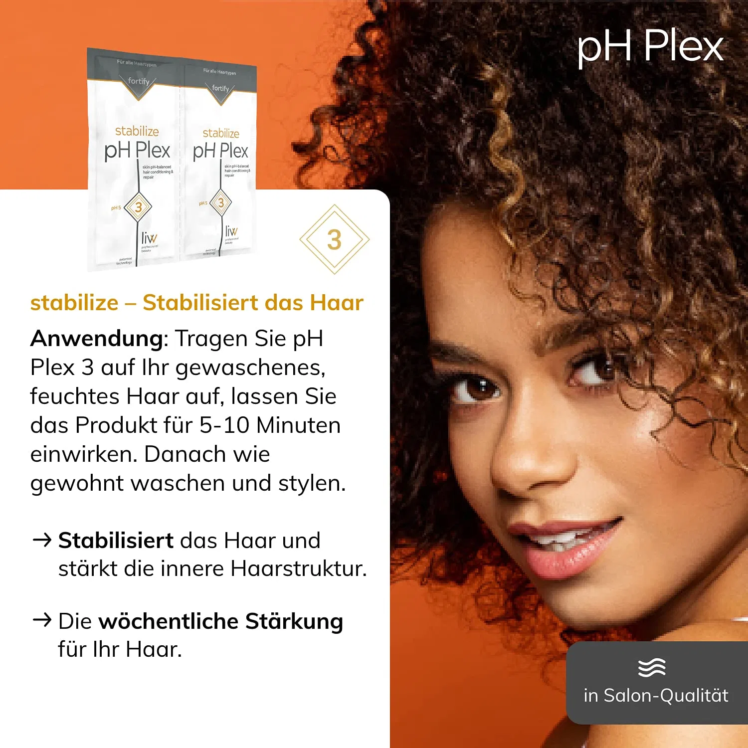 Стабилизатор для волос «pH Plex 3 Stabilise» Liw — фото 4
